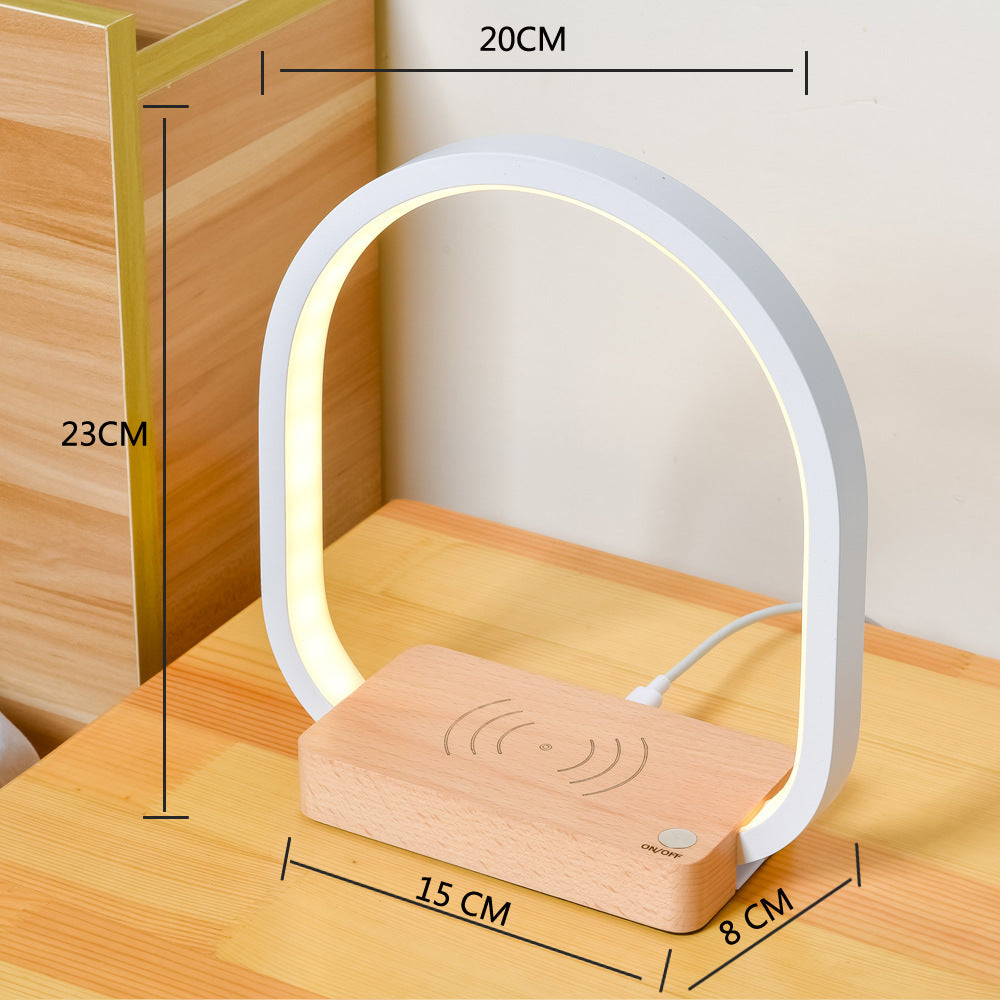 Multifunctional Modern Table Lamp with Wireless Charging