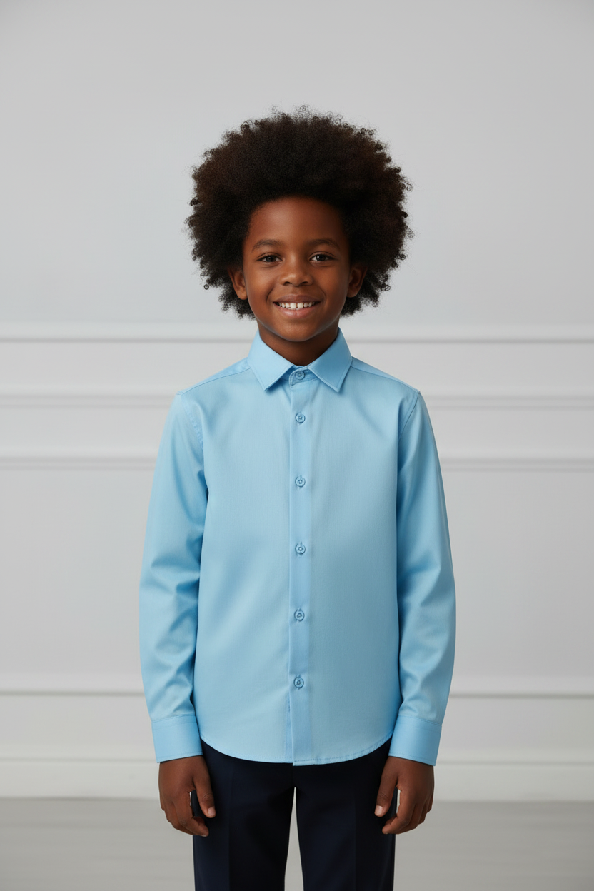 Chemise bleu ciel