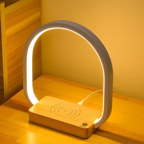 Multifunctional Modern Table Lamp with Wireless Charging