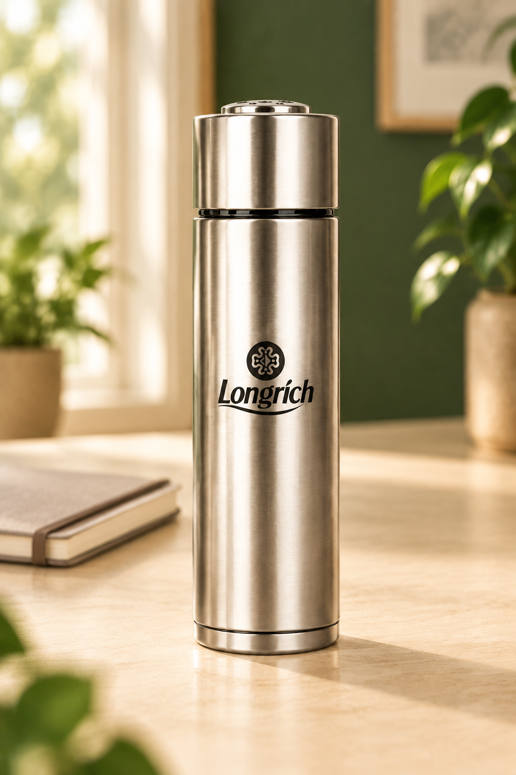 Gobelet Longrich dans une ambiance bureau