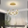 lustre led moderne – 3 températures de couleur